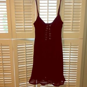 By the way black mini dress